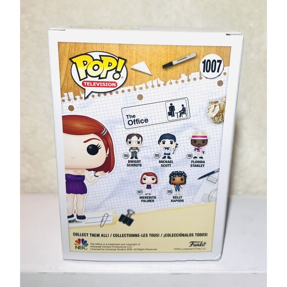 Funko POP! TV: The Office MERIDITH PALMER Figure #1007 w/ Protector - Picture 4 of 7